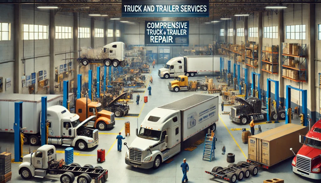 What Are the Benefits of Comprehensive Truck and Trailer Repair Services?