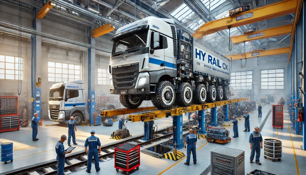 Hy Rail Truck